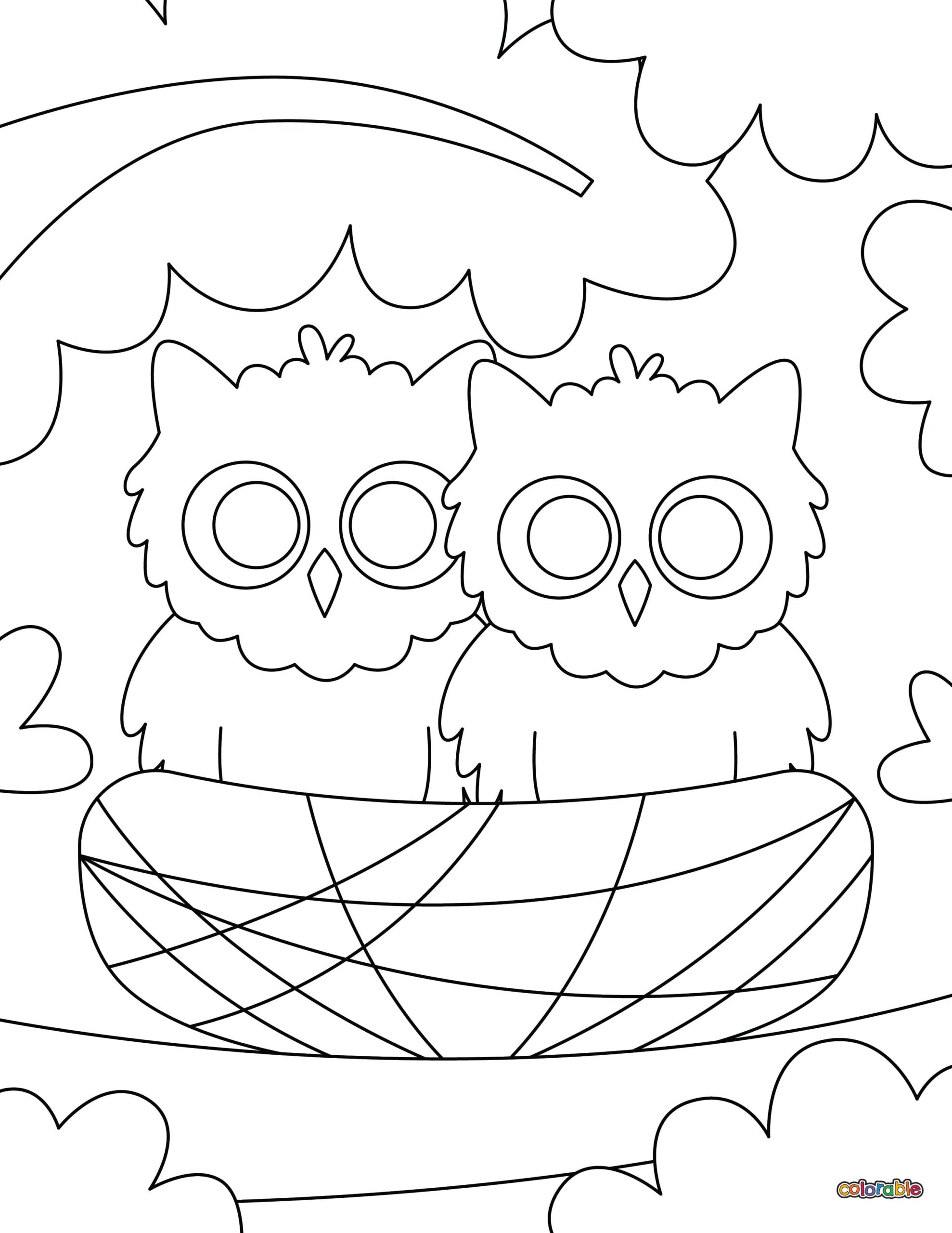 Owl coloring pages 25 free pages colorable