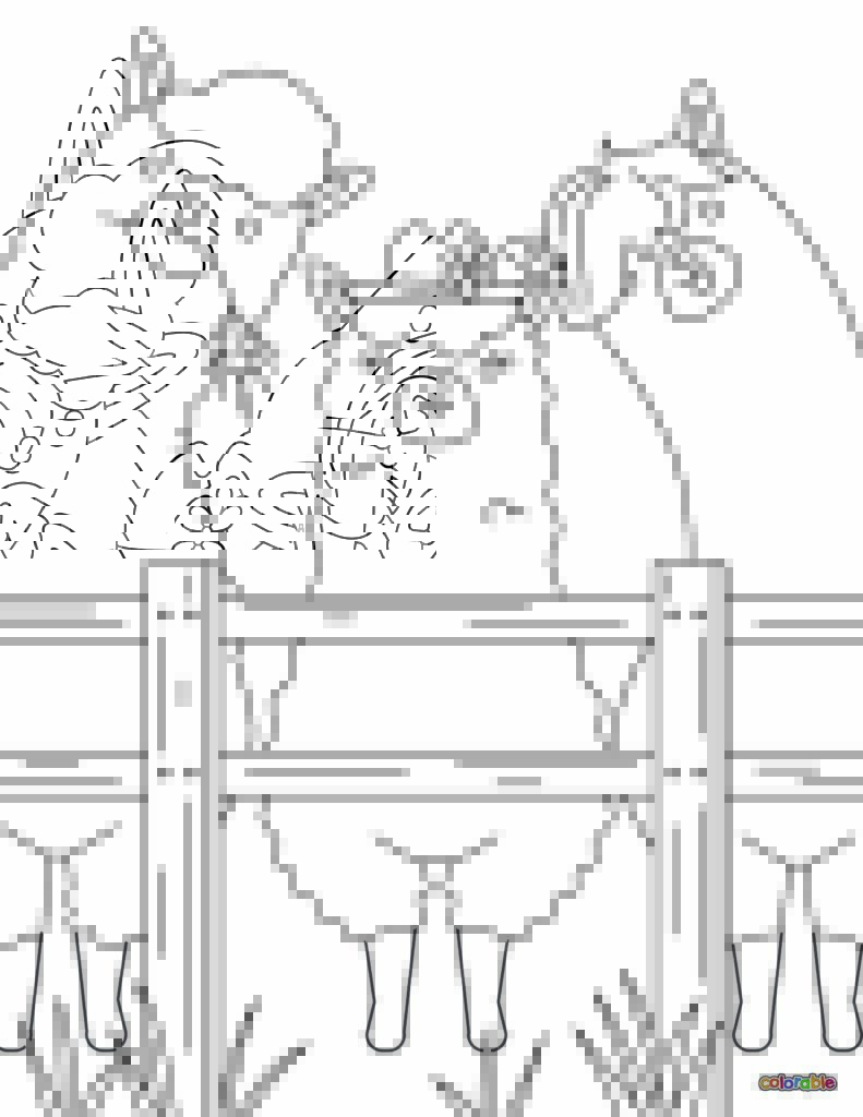 Printable-Alpaca-Coloring-Page-2