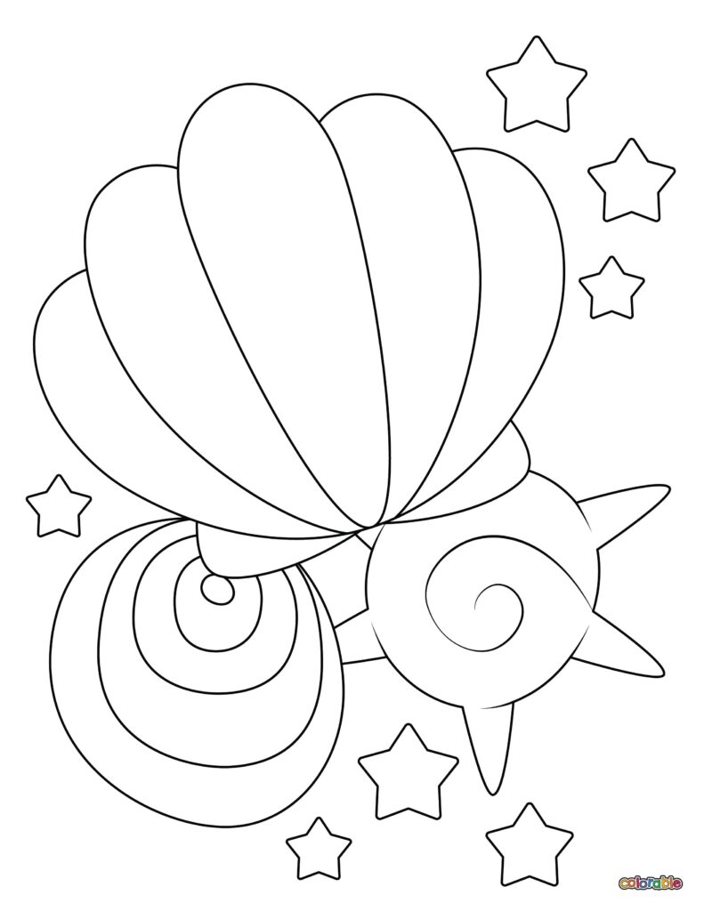 Printable-Seashell-Coloring-Page-23
