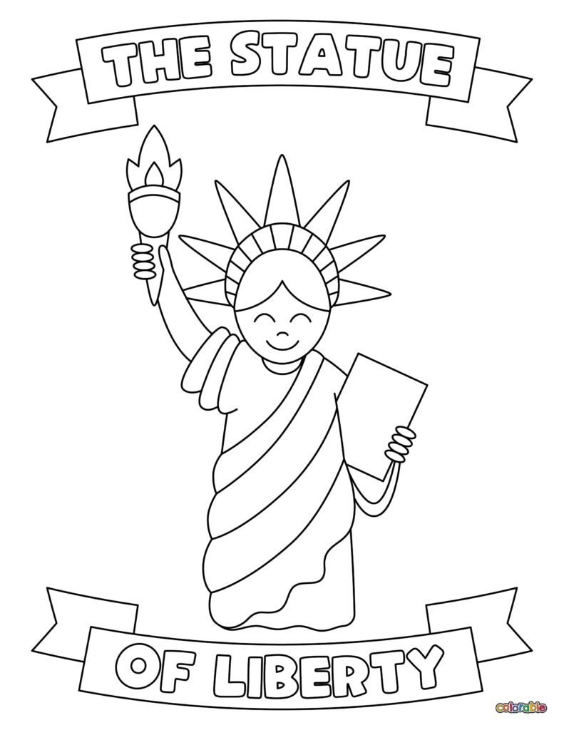 Printable-Statue-of-Liberty-Coloring-Page-9
