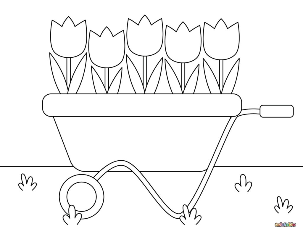 Printable-Tulip-Coloring-Page-10