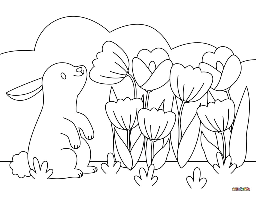 Printable-Tulip-Coloring-Page-12