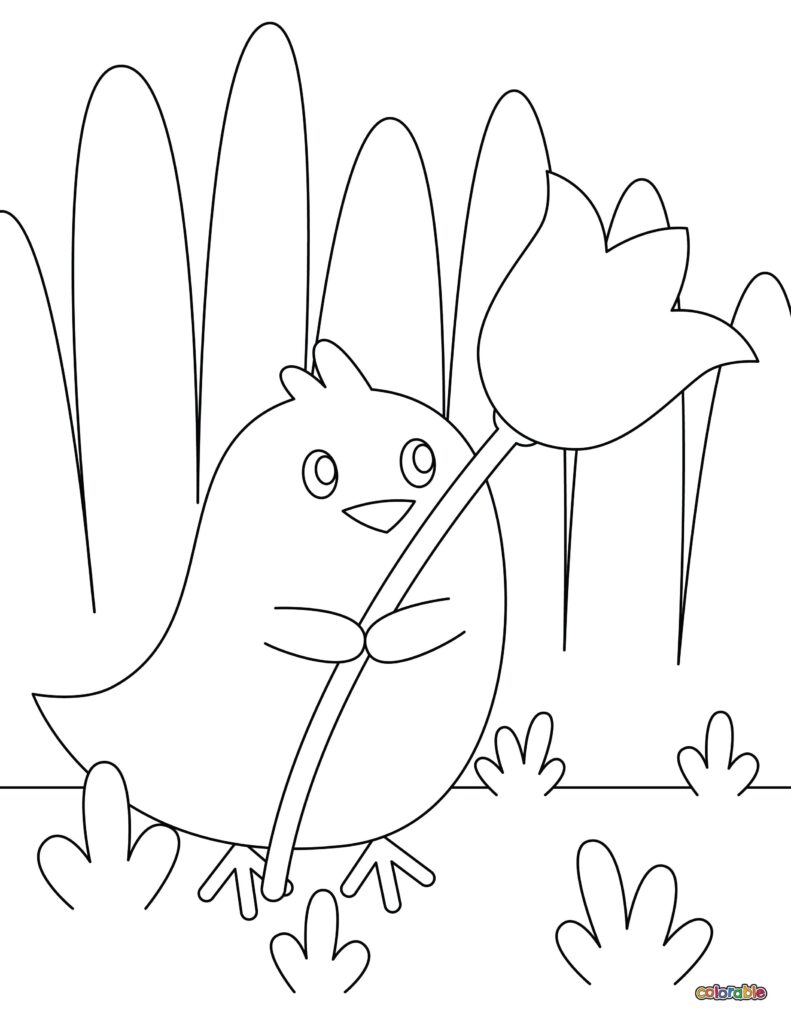 Printable-Tulip-Coloring-Page-15
