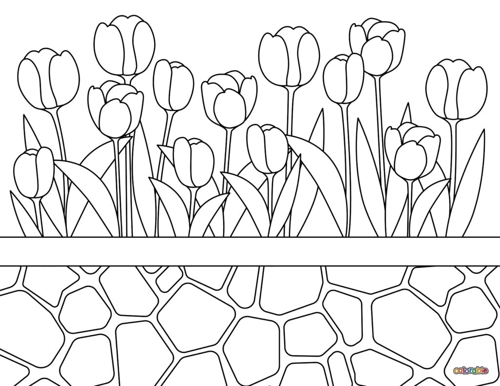 Printable-Tulip-Coloring-Page-24