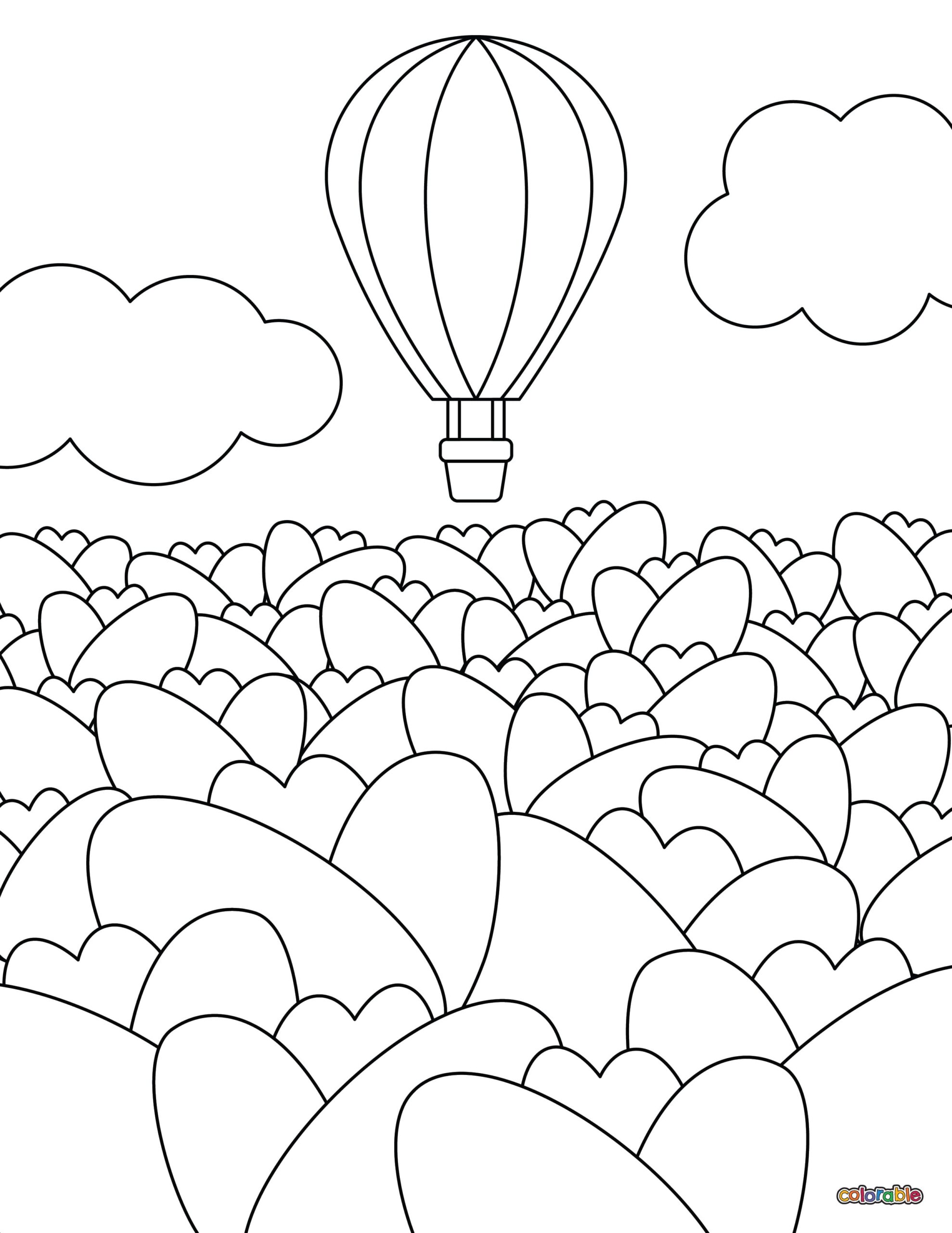 Tulip Coloring Pages - 30 Free Pages | Colorable
