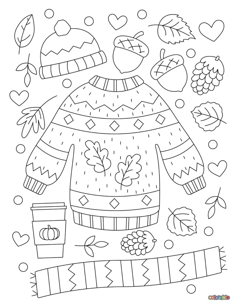 Printable-Fall-Coloring-Page-11