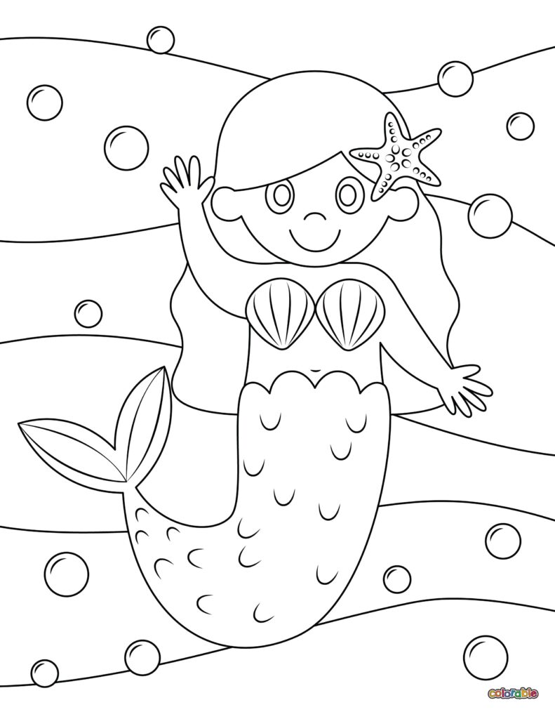 Printable-Mermaid-Coloring-Page-15