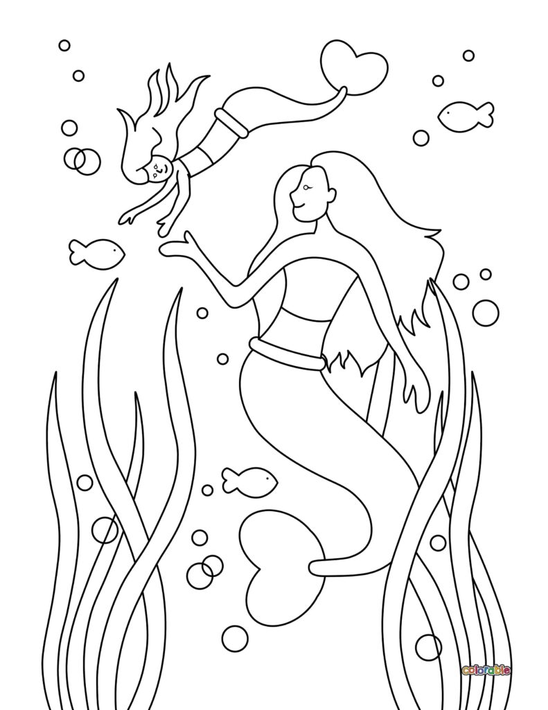 Printable-Mermaid-Coloring-Page-21