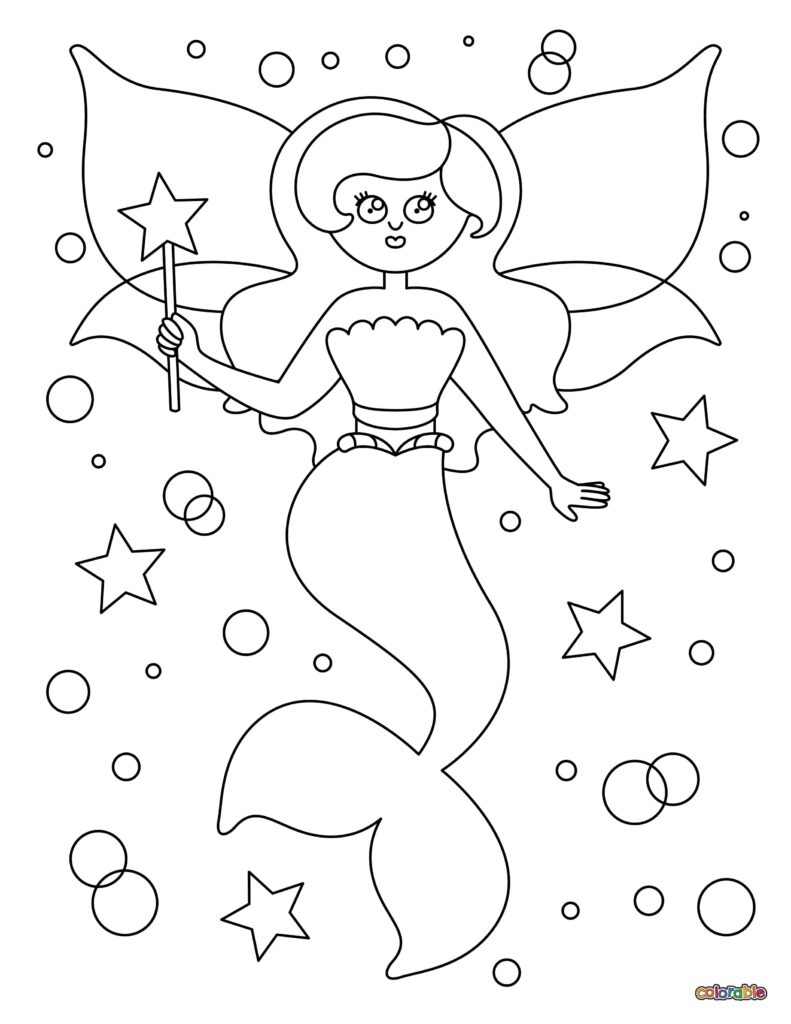 Printable-Mermaid-Coloring-Page-27