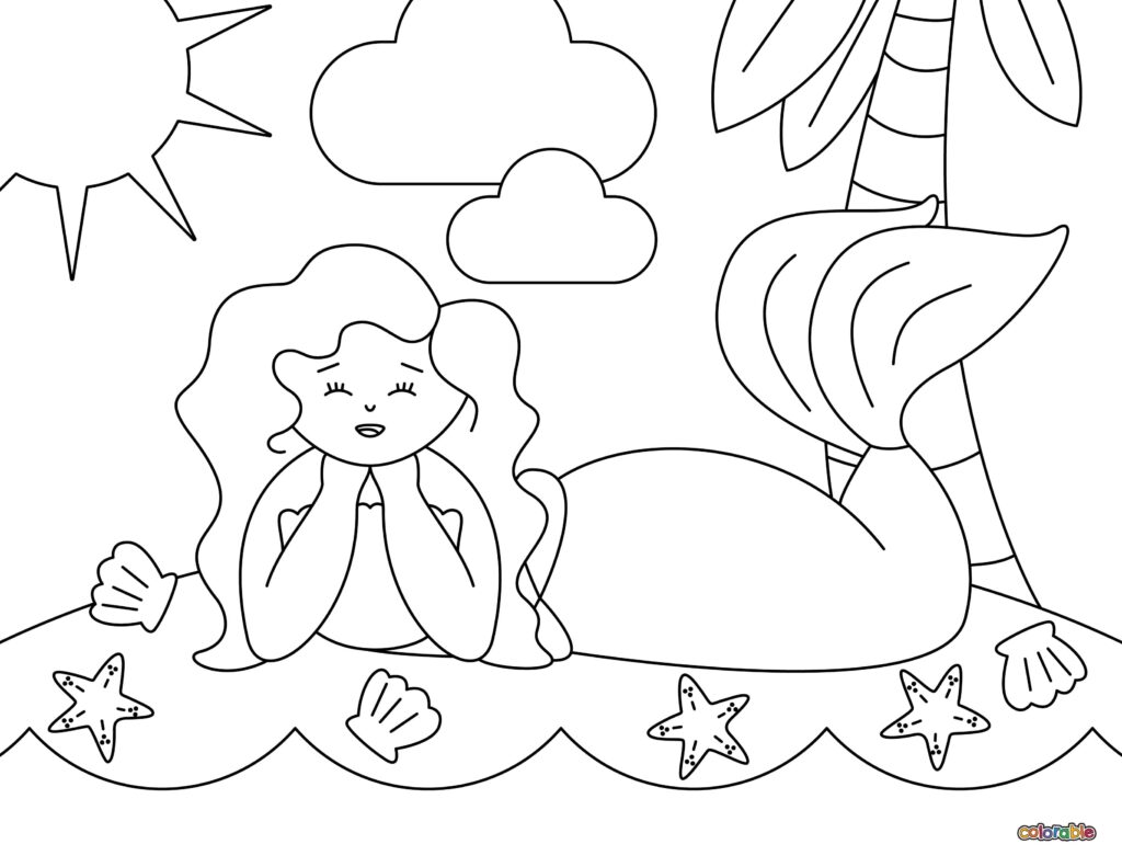Printable-Mermaid-Coloring-Page-29