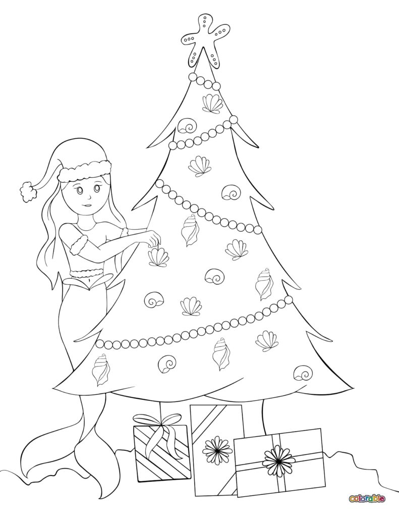 Printable-Mermaid-Coloring-Page-9