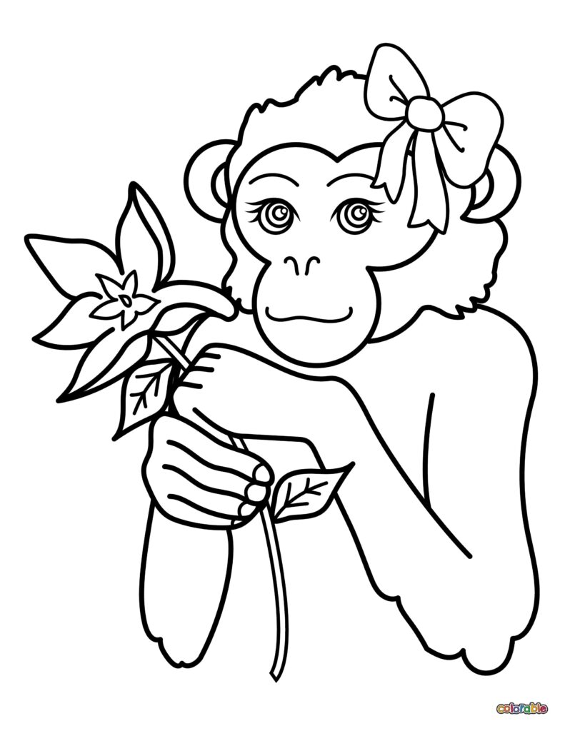 Printable-Monkey-Coloring-Page-28