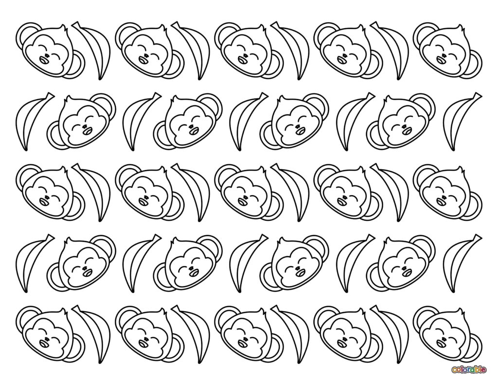 Printable-Monkey-Coloring-Page-4