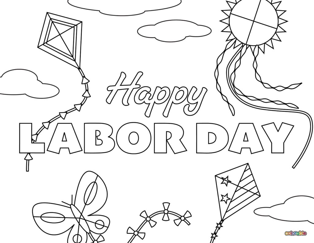Printable-Labor-Day-Coloring-Page-1