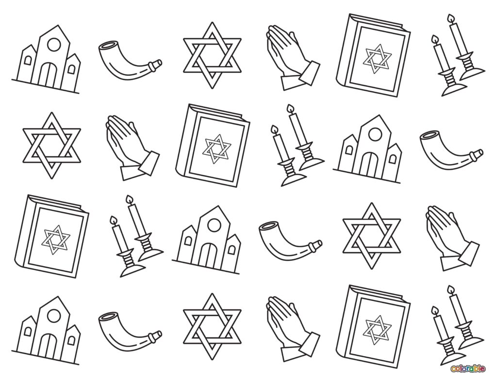 Printable-Yom-Kippur-Coloring-Page-4