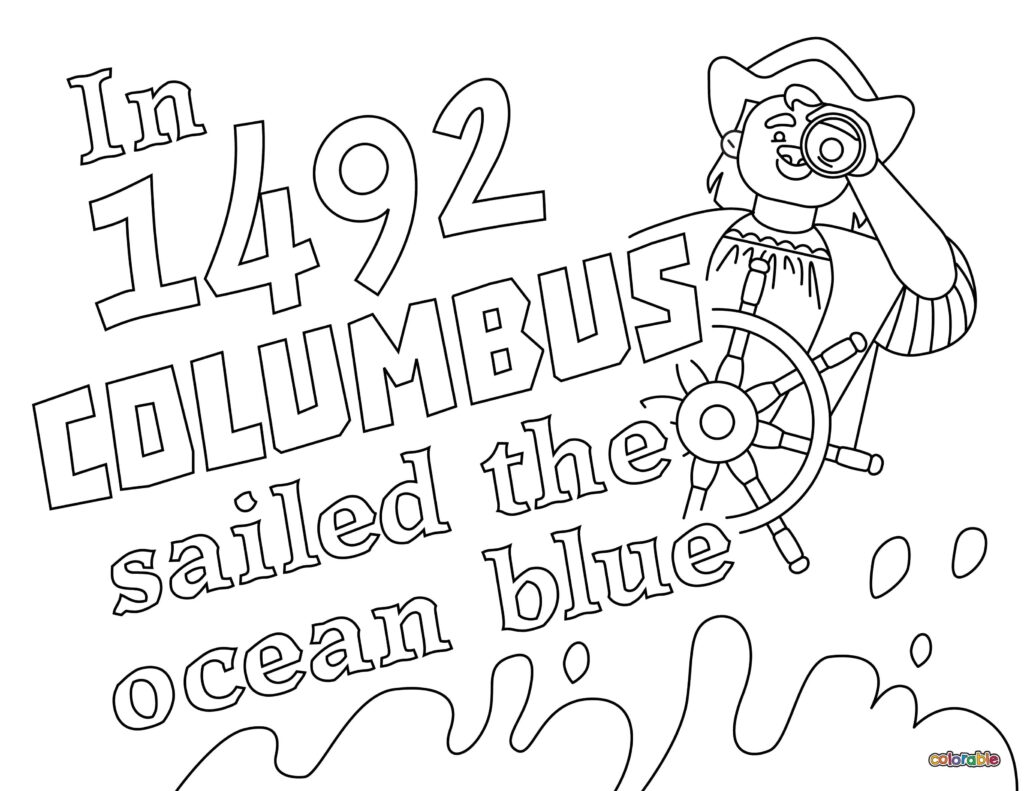 Printable-Columbus-Day-Coloring-Page-1