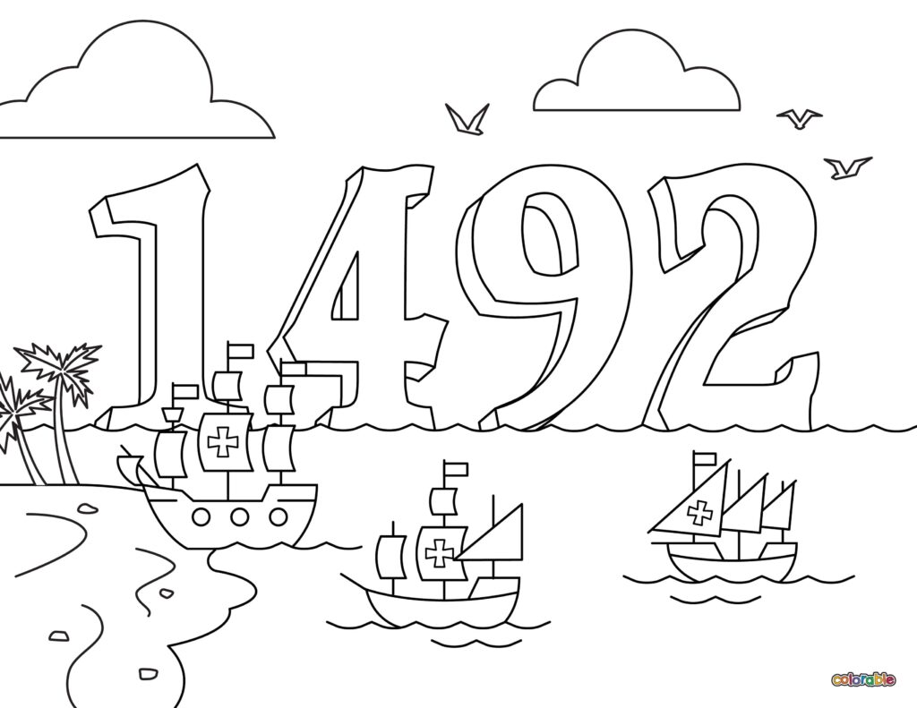 Printable-Columbus-Day-Coloring-Page-4