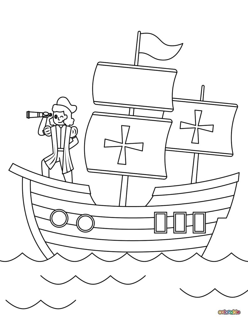 Printable-Columbus-Day-Coloring-Page-5