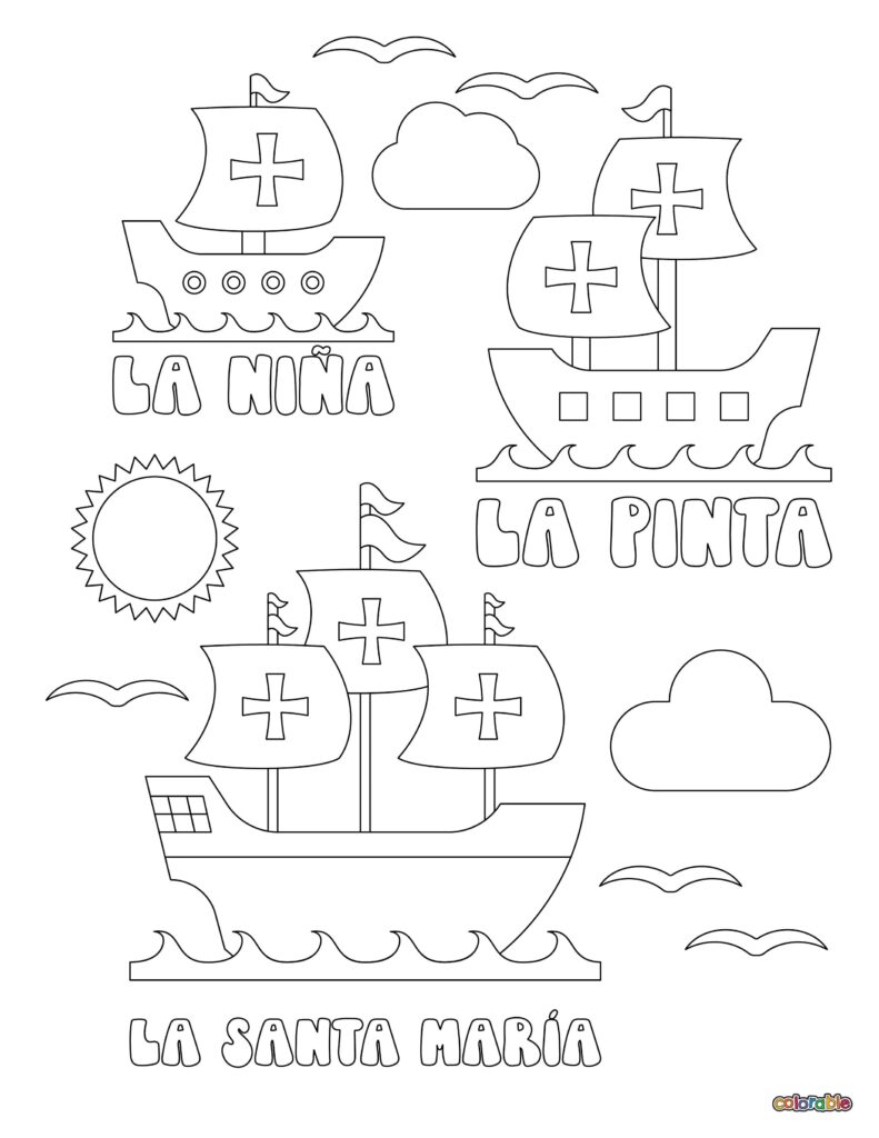 Printable-Columbus-Day-Coloring-Page-9