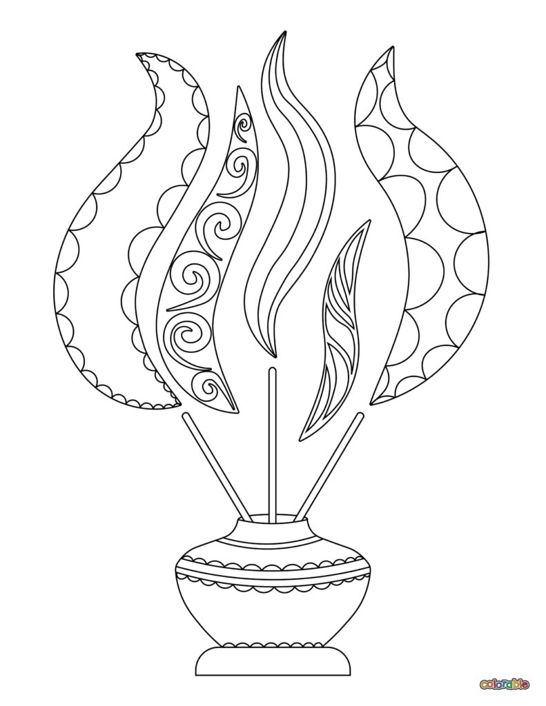 Printable-Diwali-Coloring-Page-19