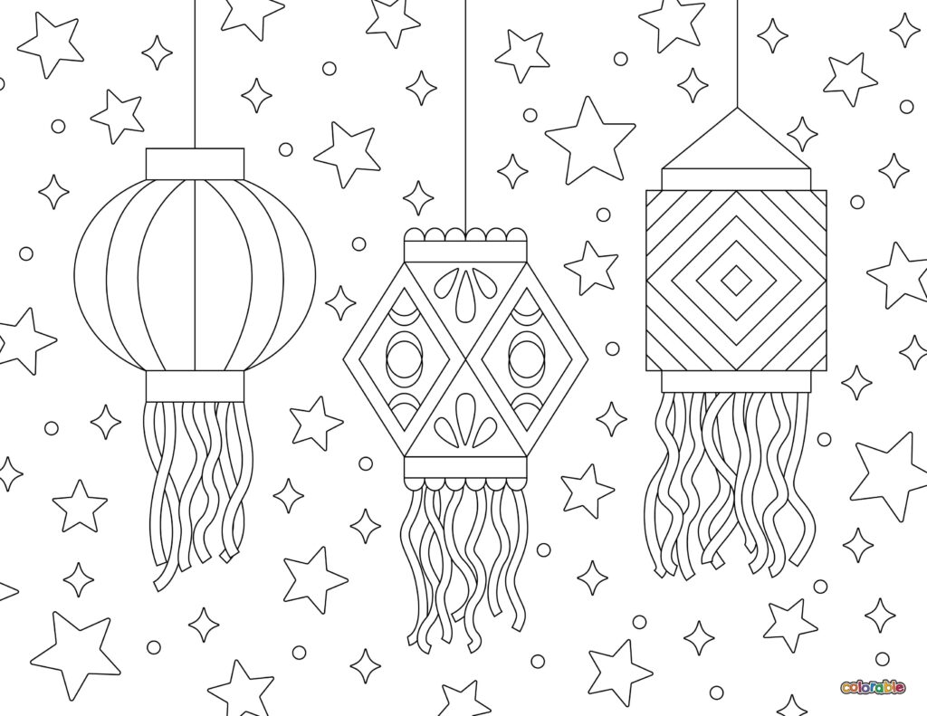 Printable-Diwali-Coloring-Page-24