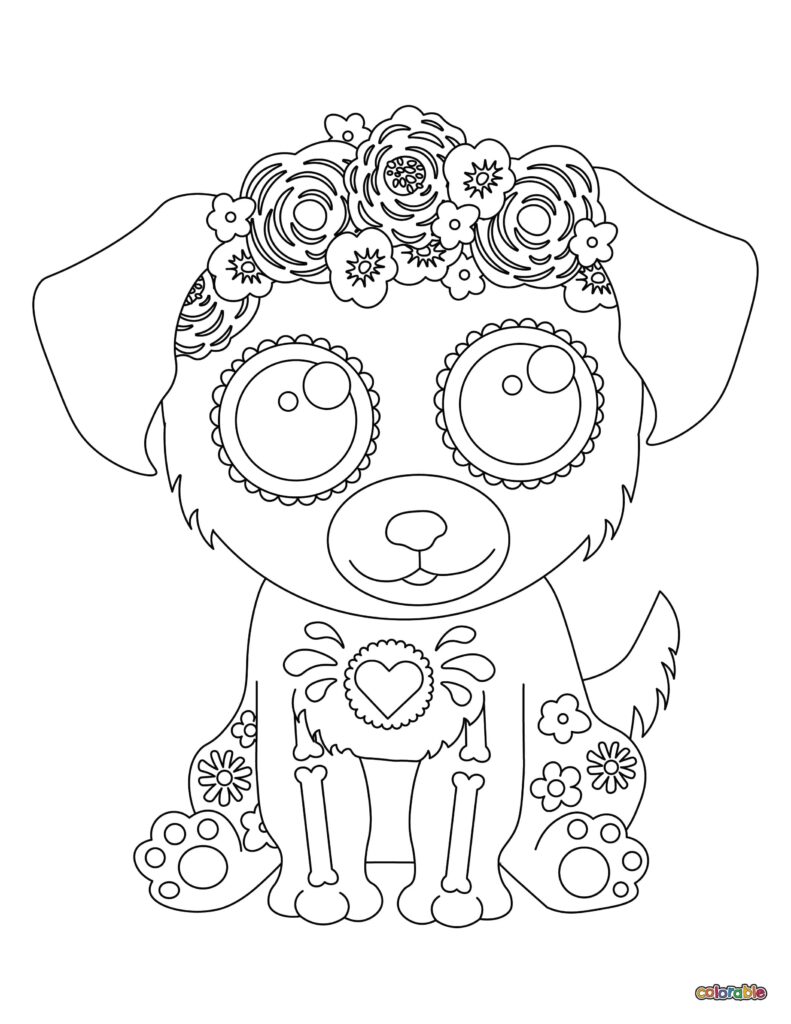 Printable-Dia-De-Los-Muertos-Coloring-Page-22
