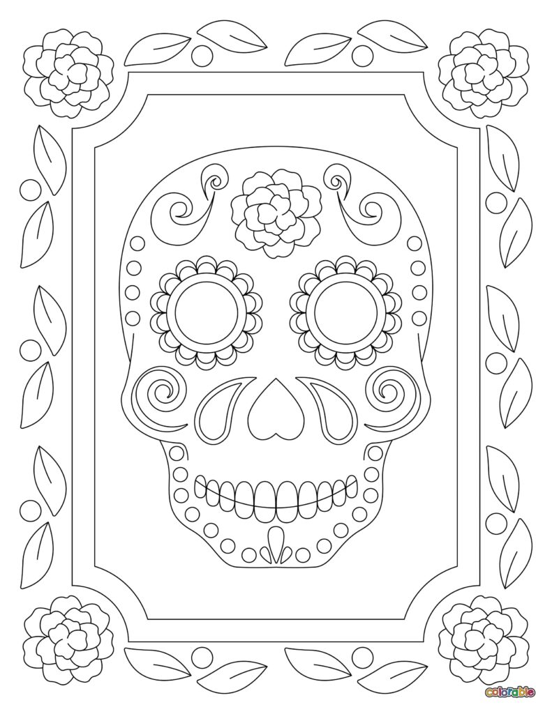 Printable-Dia-De-Los-Muertos-Coloring-Page-28