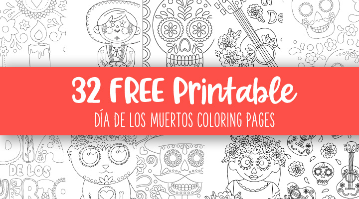 Printable-Día-de-los-Muertos-Coloring-Pages-Feature-Image